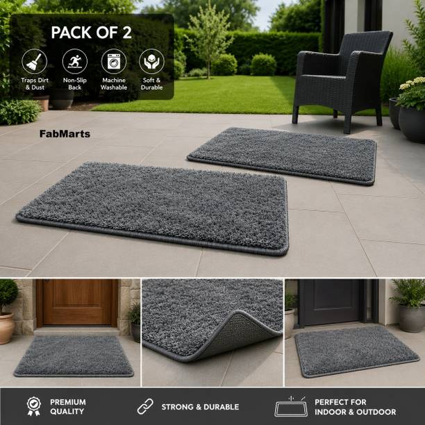 FABMARTS PVC (Polyvinyl Chloride) Door Mat