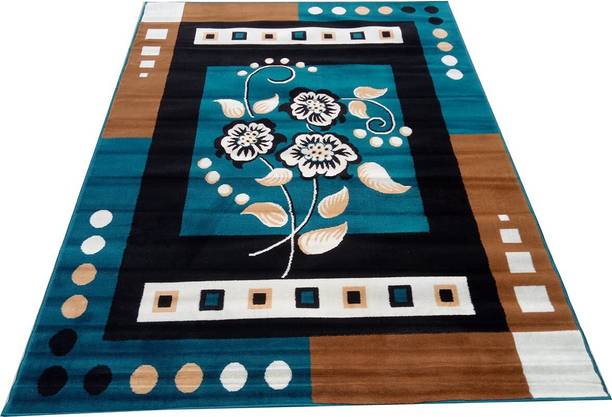 RUGORIACARPETS 1.5 ft  X 5 ft Synthetic Carpet