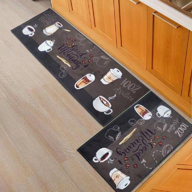 HomeCloud Velvet Kitchen Mat