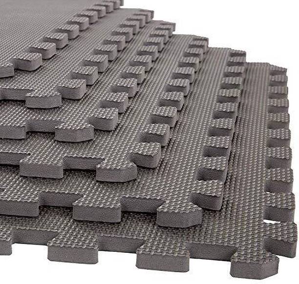 Unifit Baby Interlocking Play Mats for Crawling & Playing, Mat for Kids PO 8, Grey Grey 11 mm Exercise & Gym Mat