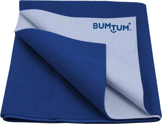BUMTUM Cotton, Fleece Baby Bed Protecting Mat