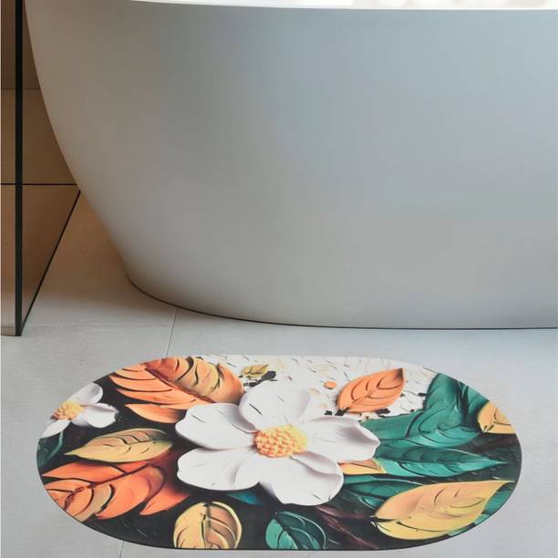 Dream Weaverz Rubber, Microfiber Bathroom Mat