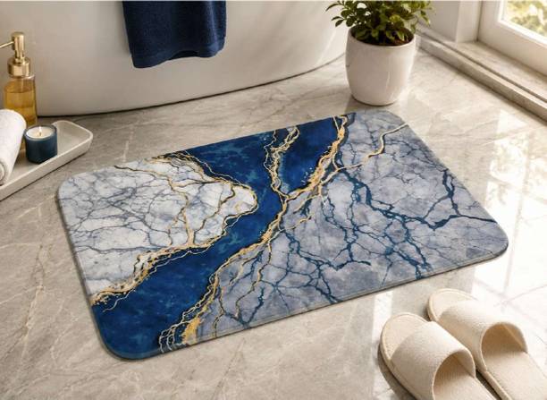 MK FABRICS Velvet Door & Floor Mat