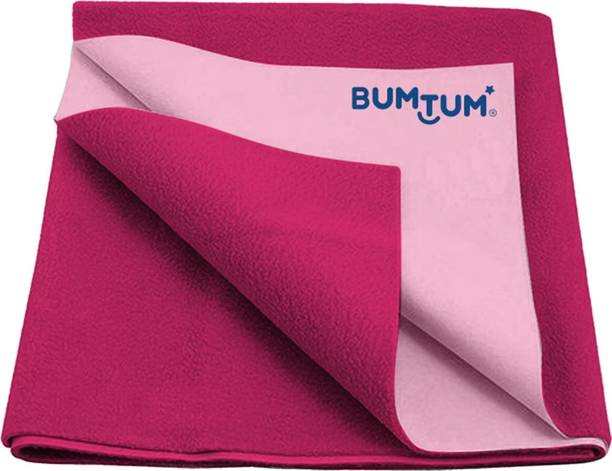 BUMTUM Cotton, Fleece Baby Bed Protecting Mat