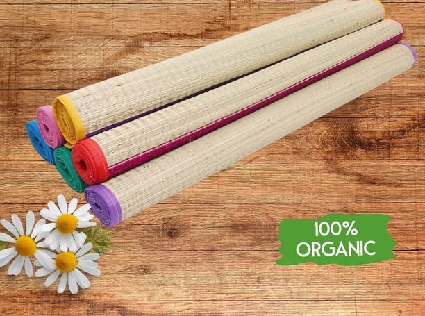 Retail Charms Bamboo, Artificial Grass, Jute, Nylon Chatai Mat