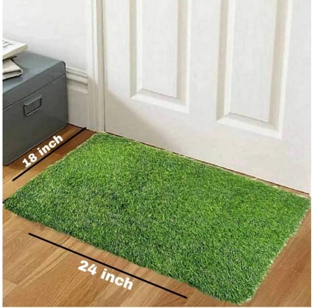 GREENGRASS Artificial Grass, PP (Polypropylene), PVC (Polyvinyl Chloride) Door Mat