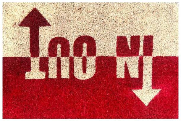 SAINA EXPORTS Coir Door Mat