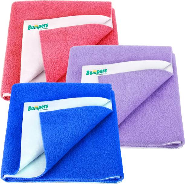 Bumpers Waterproof Baby Dry Sheet, Small Size, Pack of 3