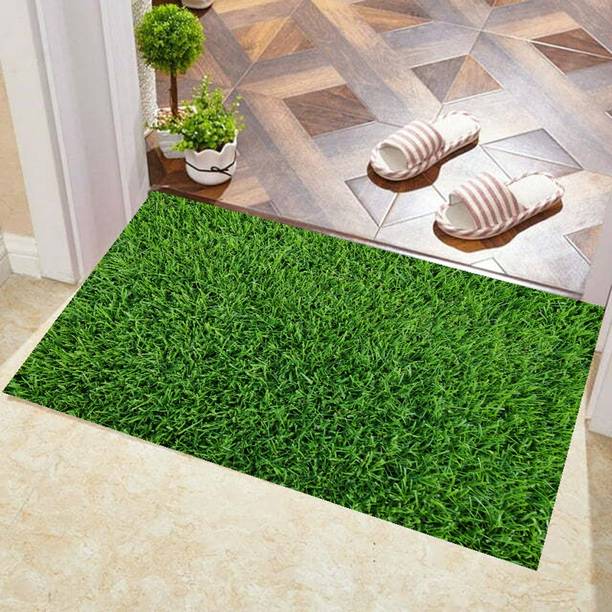 REVEXO Artificial Grass Bathroom Mat
