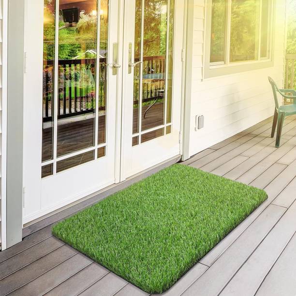 RM Handloom Artificial Grass Door Mat