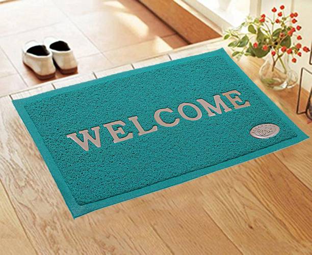 Himanshi Handloom PVC (Polyvinyl Chloride) Door Mat