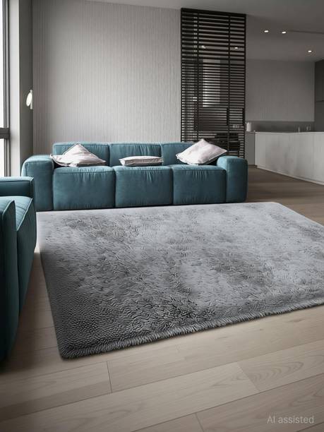 Shag Weaving 3 ft  X 5 ft Polyester Carpet
