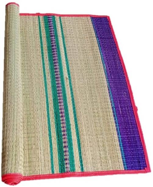 ANNAI BAZAR Bamboo, Artificial Grass, Nylon, Coir, Jute Baby Sleeping Mat