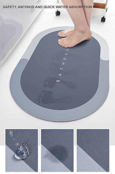 SLASS Rubber Bathroom Mat
