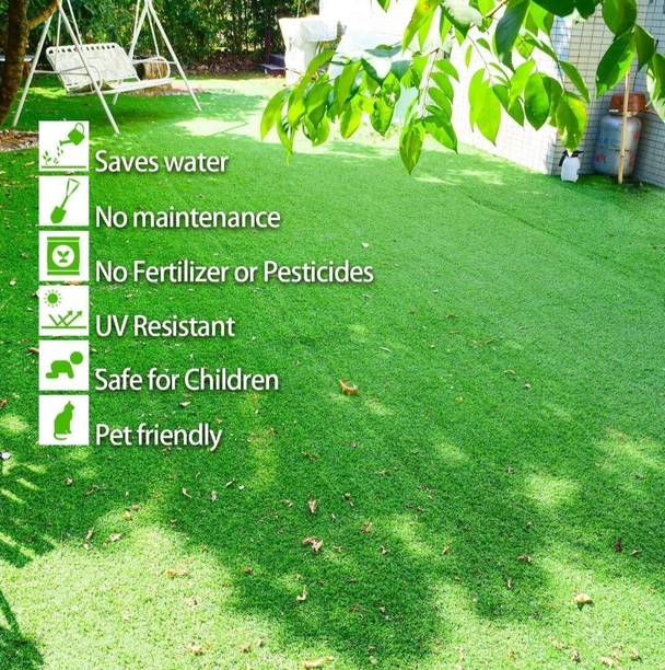 KARTIKEY HOME DECOR Artificial Grass Door Mat