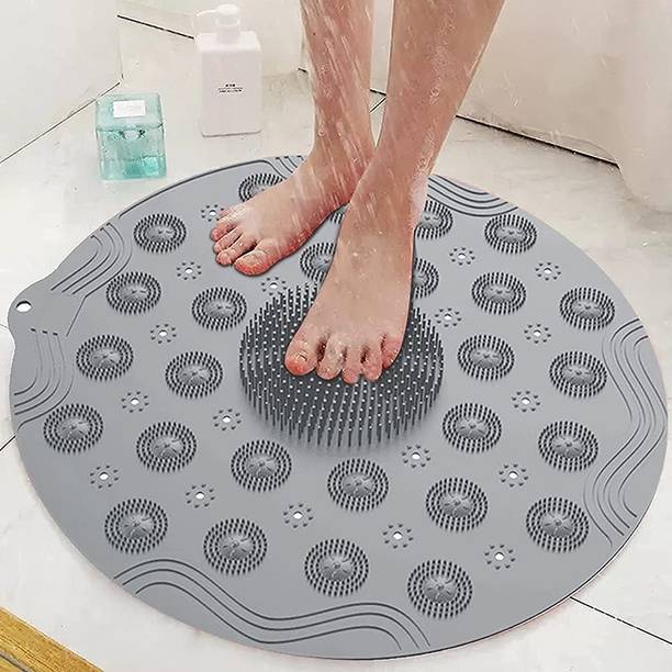 shivaholicnik Rubber Bathroom Mat