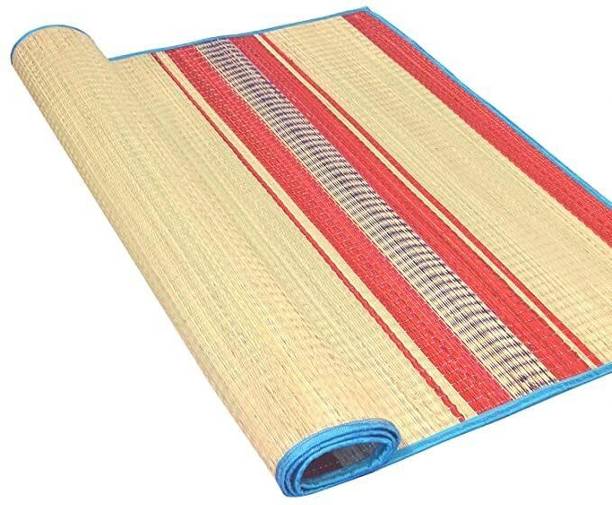 ANNAI BAZAR Bamboo, Artificial Grass, Nylon, Coir, Jute Baby Sleeping Mat
