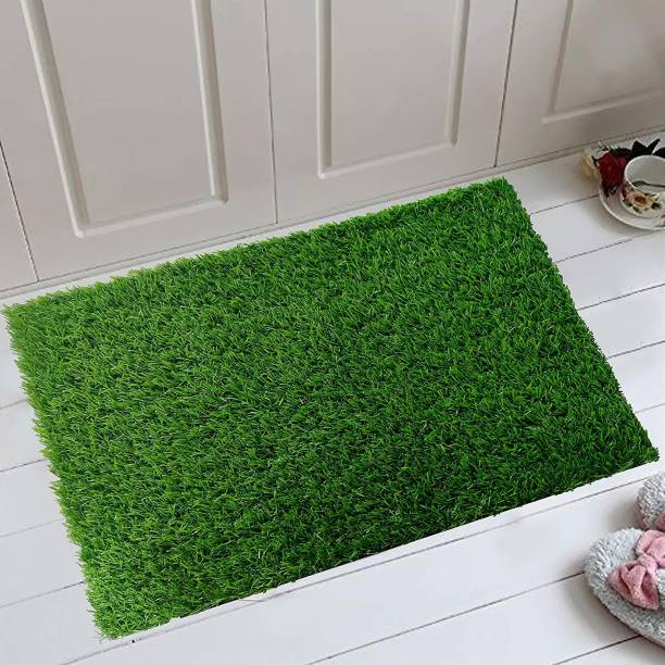 GREENGRASS Artificial Grass, PP (Polypropylene), PVC (Polyvinyl Chloride) Door Mat
