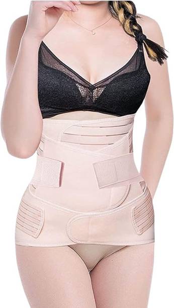 प्लेथन Post Maternity Belt for Pregnancy Postpartum Waist Trainer Recovery Support Belt बैक और एब्डॉमेन सपोर्ट