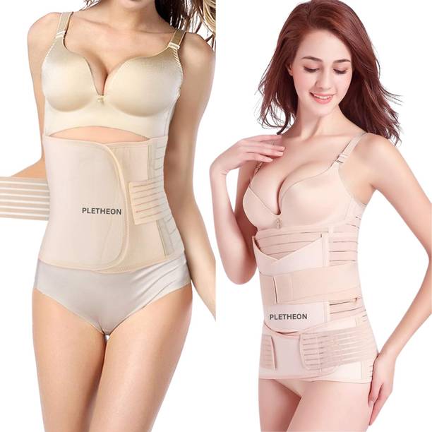 प्लेथन Post Maternity Belt for Pregnancy Postpartum Waist Trainer Recovery Support Belt एब्डॉमेन सपोर्ट