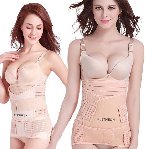 प्लेथन abdominal belt after delivery for tummy reduction Back & Abdomen Support बैक और एब्डॉमेन सपोर्ट