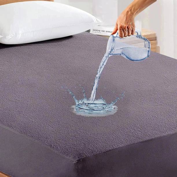 LABHAM Fitted King Size Waterproof, Breathable, Stretchable Mattress Cover