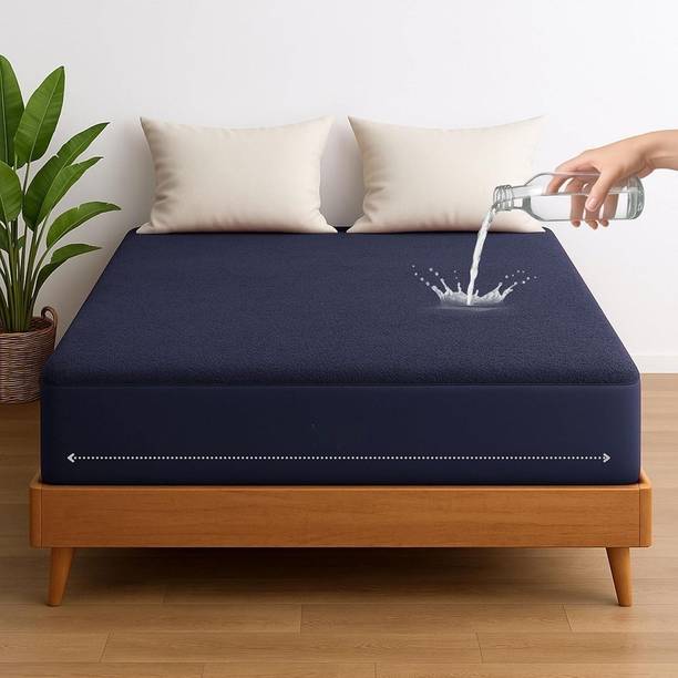 LUXOVELLE 2 inch (5.08 cm) King Size Waterproof Mattress Topper