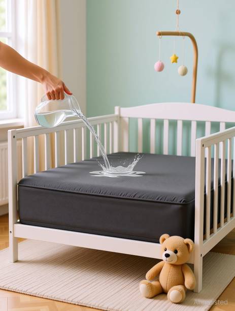 Oyo Baby Queen Size Fitted Terry Cotton, Cotton Breathable Mattress Cover