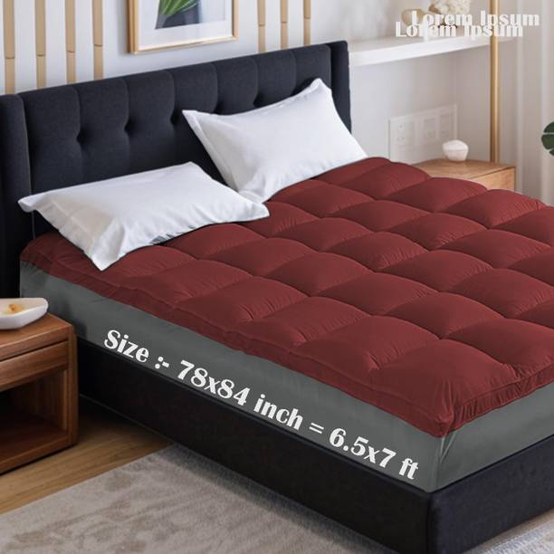 Jaipurlinen Mattress Topper King Size Breathable Mattress Cover