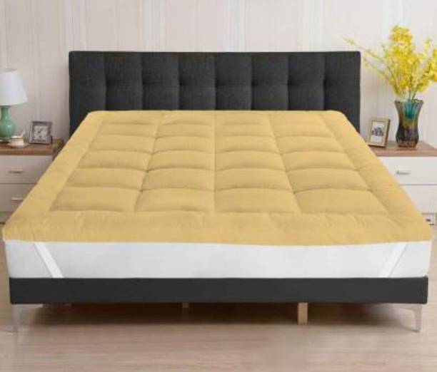 Jaipurlinen Mattress Topper King Size Breathable, Stretchable, Waterproof Mattress Cover