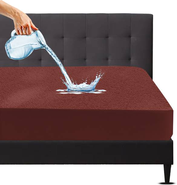 Mattress Protector Queen Size Fitted Cotton Waterproof,...