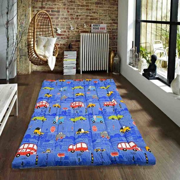 RRC 3 inch (7.62 cm) Double Size Microfibre Breathable, Stretchable, Waterproof Mattress Topper
