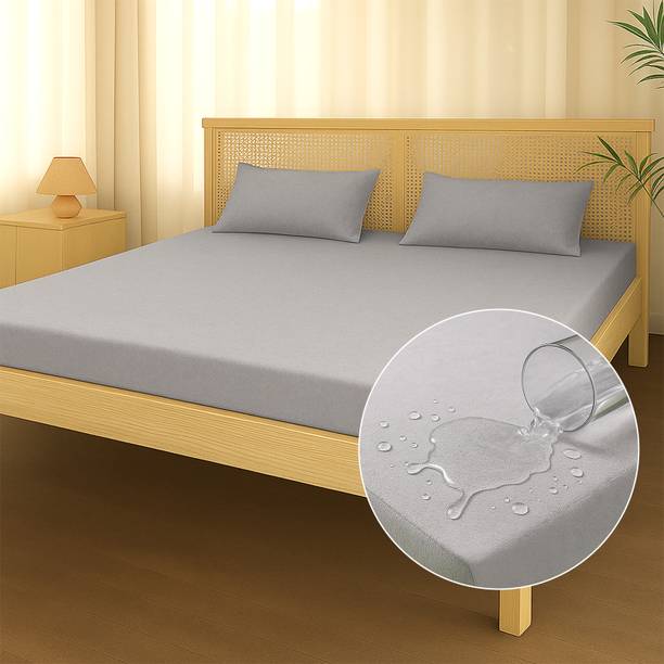 Drysel Mattress Topper King Size Waterproof Mattress Cover