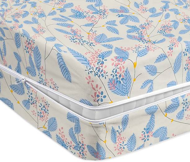 BSB HOME Zippered Single Size Breathable Mattress Cover