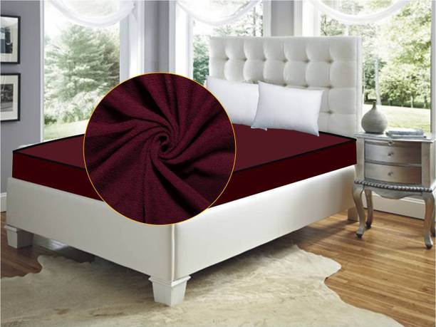 DLB King Size Fitted Terry Cotton Mattress Cover
