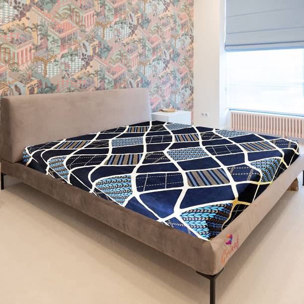 GRINAF Zippered Single Size Breathable Mattress Cover