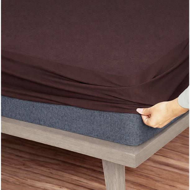 Blufurn King Size Fitted Terry Cotton Breathable, Stretchable, Waterproof Mattress Cover