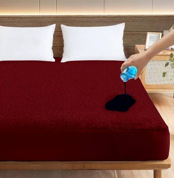 cm enterprises Mattress Topper King Size Breathable, Stretchable, Waterproof Mattress Cover