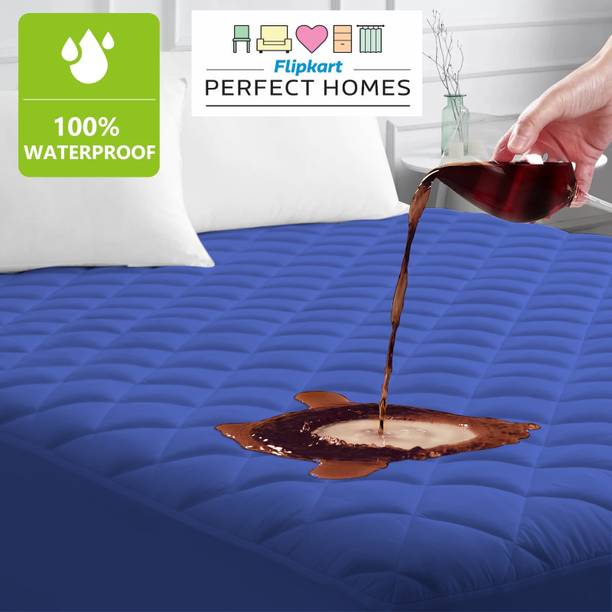 Flipkart Perfect Homes Fitted Queen Size Breathable, Stretchable, Waterproof Mattress Cover