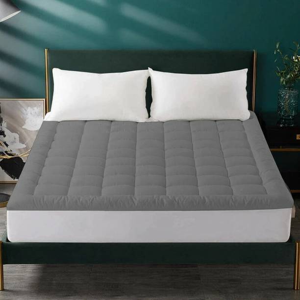 Linenovation Mattress Topper King Size Breathable Mattress Cover