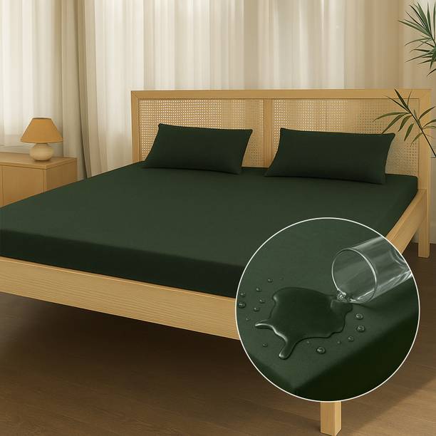 Drysel Mattress Topper King Size Waterproof Mattress Cover