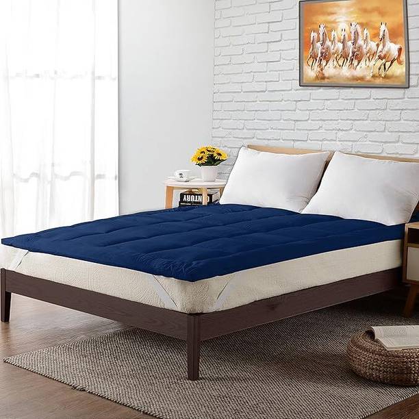 Ridhi sidhi Mattress Topper Single Size Stretchable, Waterproof Mattress Cover