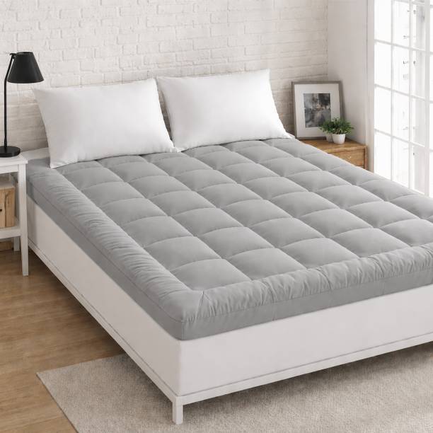 FAB TAX GOYAL 2 inch (5.08 cm) King Size Microfibre Breathable Mattress Topper