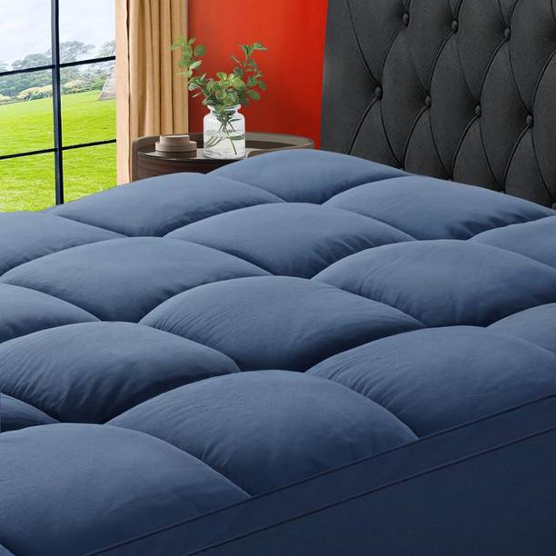 Shree Shyam Mattress Topper Queen Size Breathable Mattress Cover