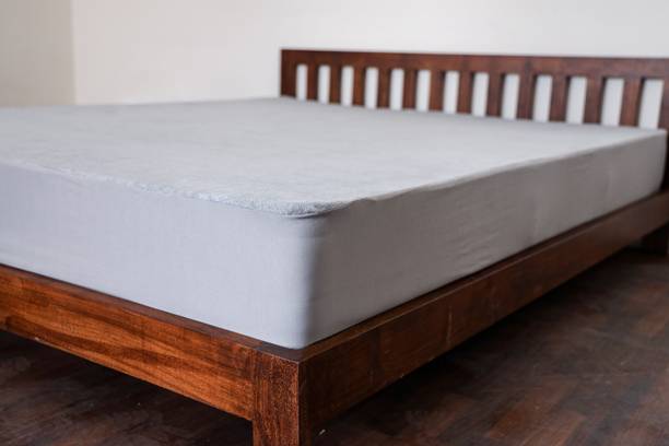 Dolfit Double Size Elastic Strap Cotton Breathable, Stretchable, Waterproof Mattress Cover