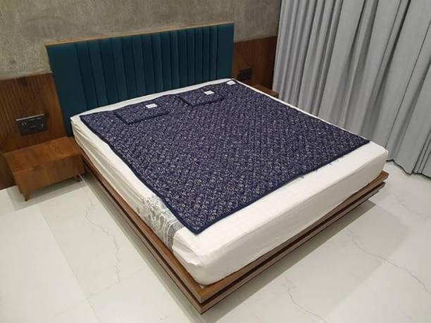 ANSHV ENTERPRISE Mattress Topper King Size Breathable, Stretchable Mattress Cover