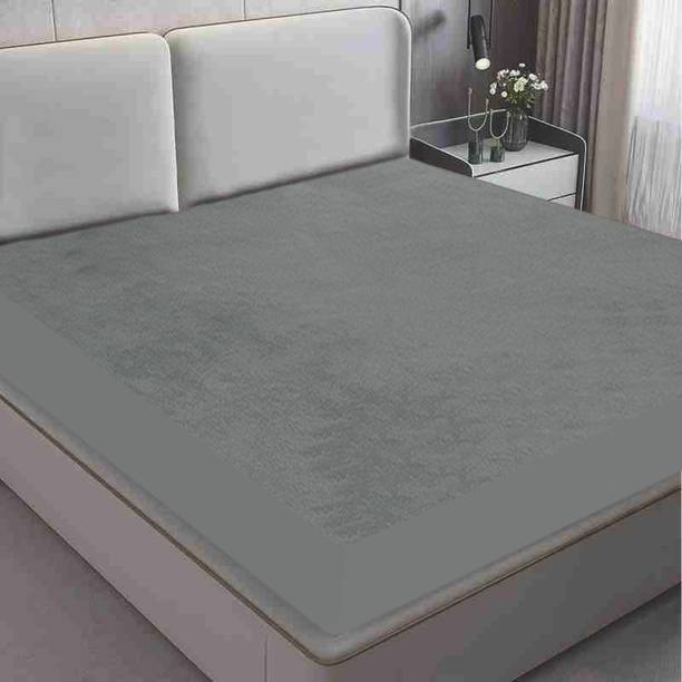 Mattress Protector Fitted Double Size Breathable, Stretchable, Waterproof Mattress Cover