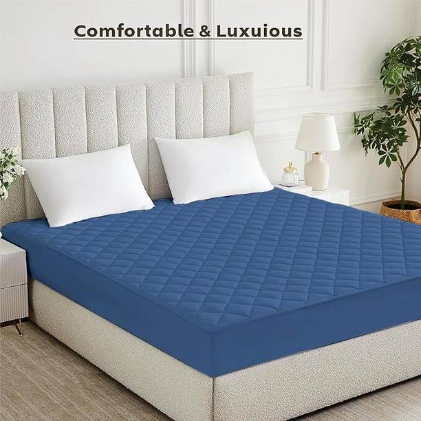 LA VERNE Fitted King Size Breathable, Stretchable, Waterproof Mattress Cover