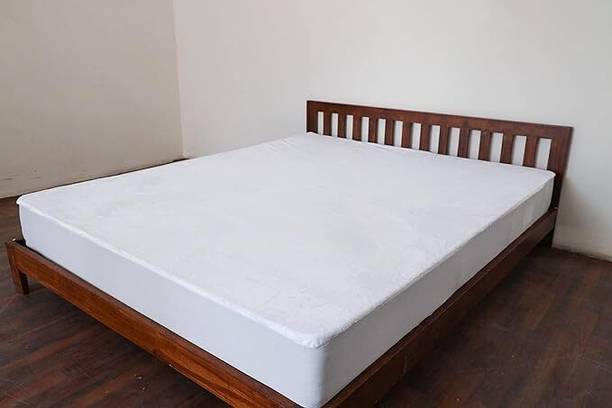 Dolfit Single Size Elastic Strap Cotton Breathable, Stretchable, Waterproof Mattress Cover