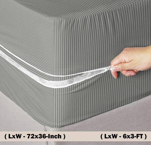 VAS COLLECTIONS Single Size Zippered Polycotton Breatha...